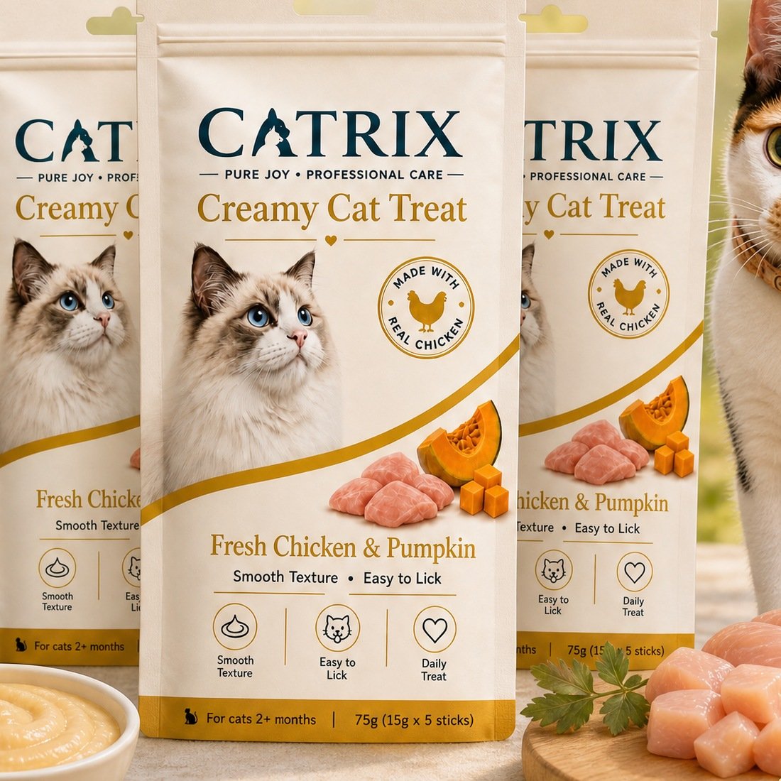 CATRIX 3-Pack Bundle — three pouches