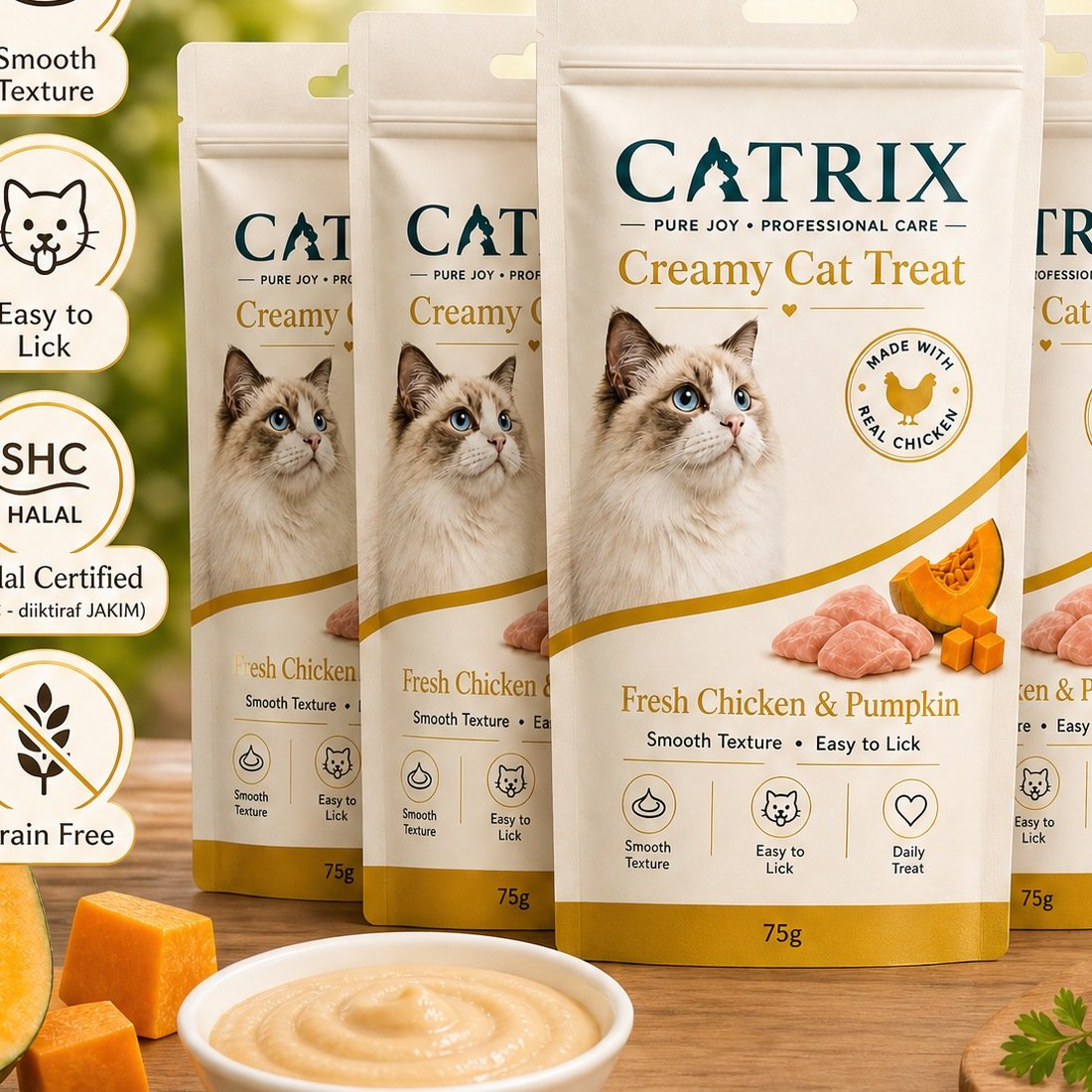 CATRIX 5-Pack Bundle — five pouches
